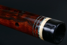 Cocobolo Native American Flute, Minor, Low E-4, #E14I